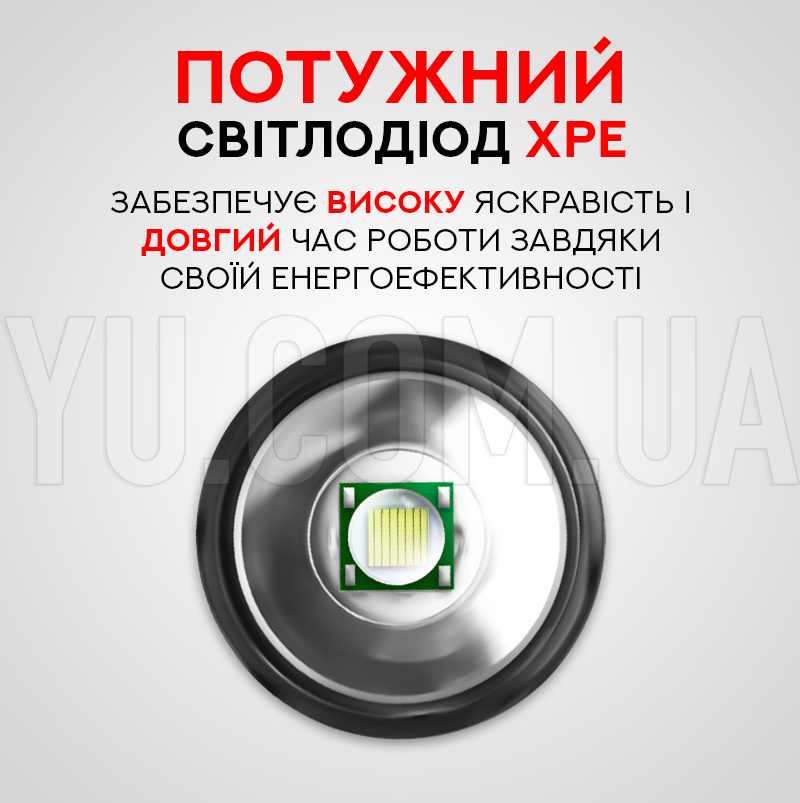 Компактний ручний ліхтарик з бічним світлом BL-525-XPE+COB Компактний ручний ліхтарик з бічним світлом BL-525-XPE+COB